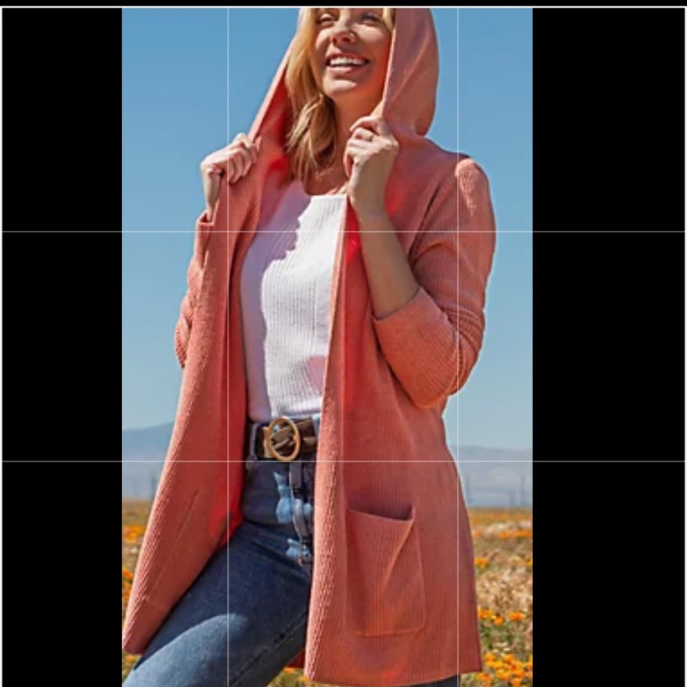 Barefoot Dreams Cozy Chic Lite Hooded Cardigan